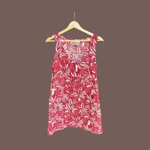 Patagonia Pataloha Sundress | Red Floral Cotton | Size 8 | Vintage